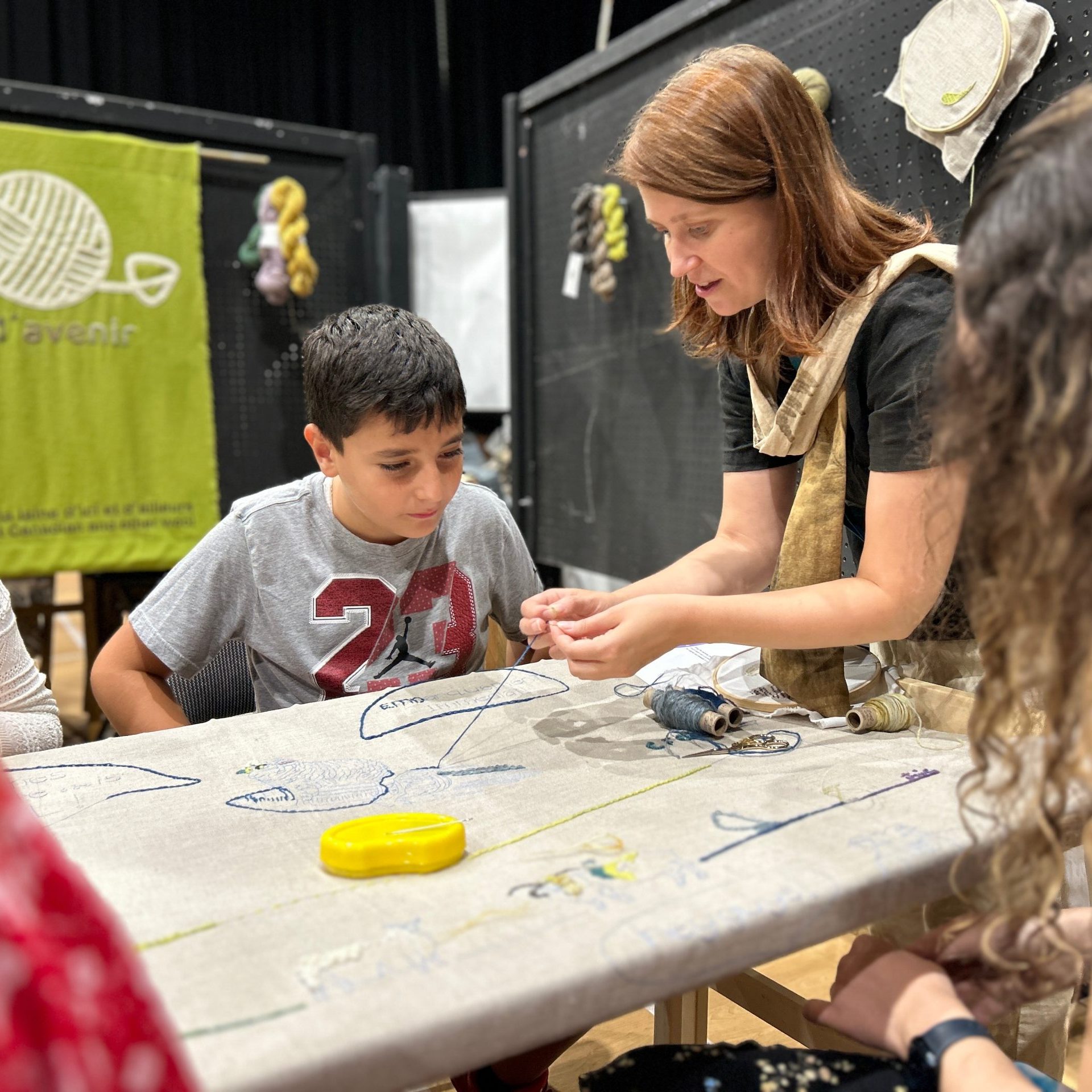 Thursday October 9th: Join for a Community Stitch Pop-Up!